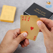 Load image into Gallery viewer, Golden Playing Cards
