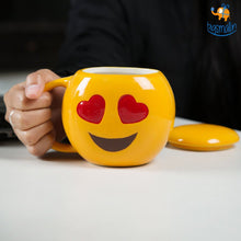 Load image into Gallery viewer, Hearty Eyes 3D Emoji Mug
