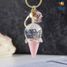 Load image into Gallery viewer, Sparkle Ice Cream Keychain
