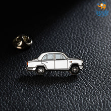 Load image into Gallery viewer, Indian Ambassador Car Lapel Pin
