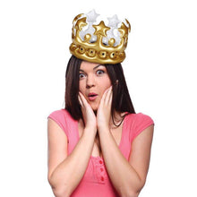Load image into Gallery viewer, Queen for the Day Inflatable Crown
