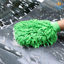 Load image into Gallery viewer, Microfiber Wash Mitt Gloves - Set of 2
