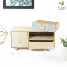 Load image into Gallery viewer, Mini Wooden Drawer Storage Organizer
