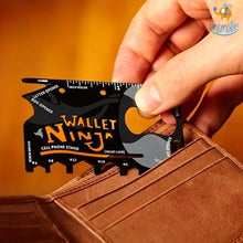 Load image into Gallery viewer, Wallet Ninja 18 in 1 Multi Tool
