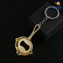 Load image into Gallery viewer, PUBG Pan Metallic Keychain and Bottle-Opener
