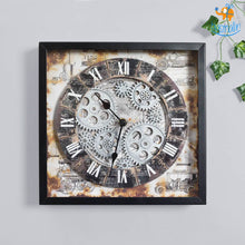 Load image into Gallery viewer, Retro Gear Wall Clock
