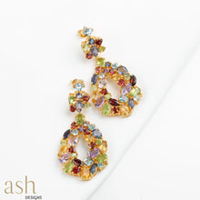 Load image into Gallery viewer, Royal Dream Semi-Precious Earrings
