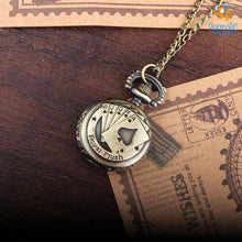 Load image into Gallery viewer, Royal Flush Pocket Watch
