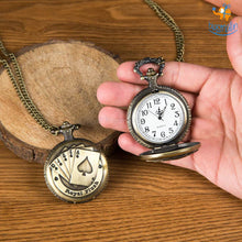 Load image into Gallery viewer, Royal Flush Pocket Watch
