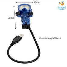 Load image into Gallery viewer, Scuba Diver USB Night Light
