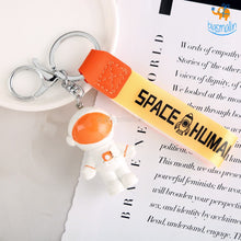 Load image into Gallery viewer, Spaceman 3D Metallic Keychain
