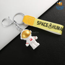 Load image into Gallery viewer, Spaceman 3D Metallic Keychain
