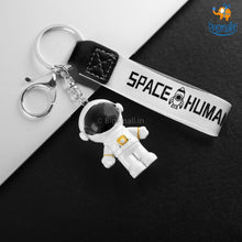 Load image into Gallery viewer, Spaceman 3D Metallic Keychain
