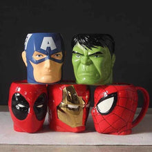 Load image into Gallery viewer, Captain America 3D Mug
