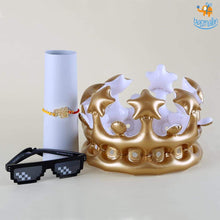 Load image into Gallery viewer, Swag Wala Bhai Rakhi Gift Set - 3 pc
