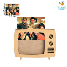 Load image into Gallery viewer, Retro TV Wooden Magnetic Photo Frame
