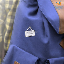 Load image into Gallery viewer, Positive Sign Lapel Pin
