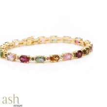 Load image into Gallery viewer, Turmali Semi-Precious Bracelet
